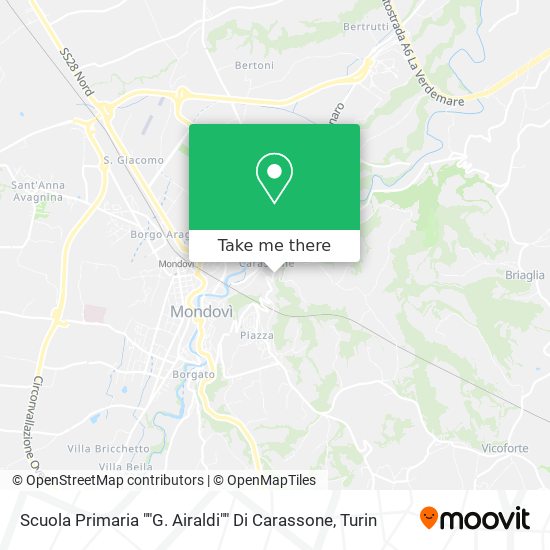 Scuola Primaria ""G. Airaldi"" Di Carassone map