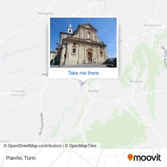 Pianfei map