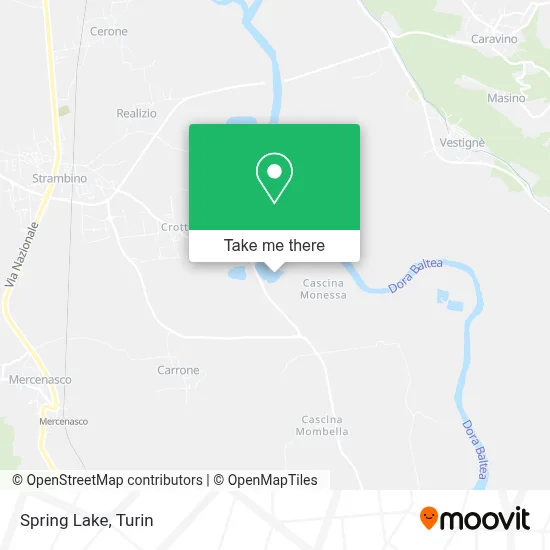 Spring Lake map
