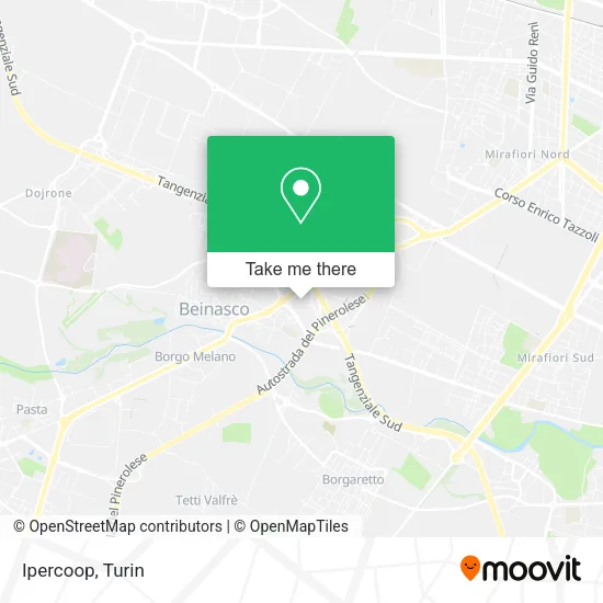 Ipercoop map