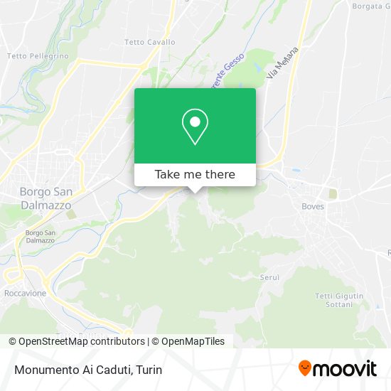 Monumento Ai Caduti map