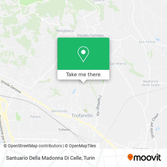 Santuario Della Madonna Di Celle map