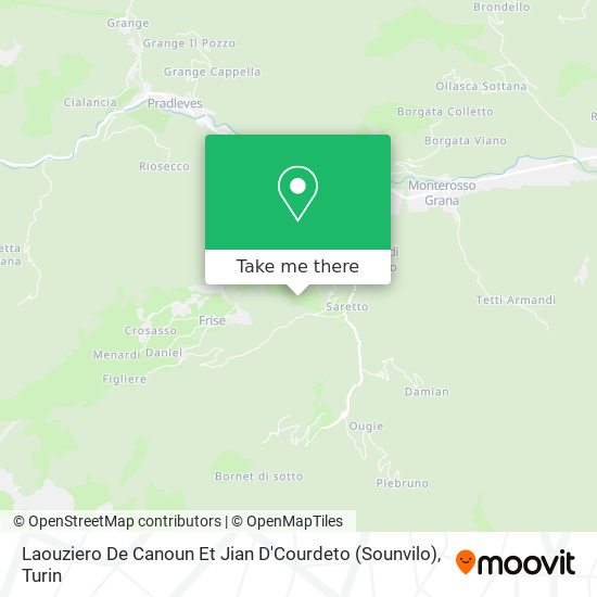 Laouziero De Canoun Et Jian D'Courdeto (Sounvilo) map