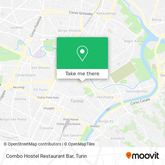 Combo Hostel Restaurant Bar map