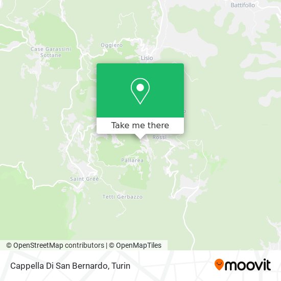 Cappella Di San Bernardo map