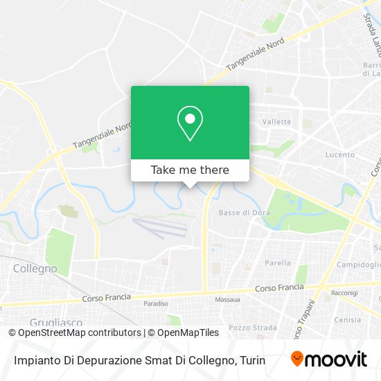 Impianto Di Depurazione Smat Di Collegno map