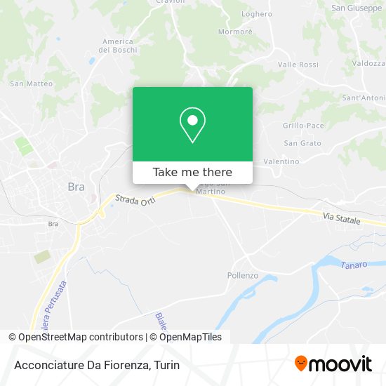 Acconciature  Da Fiorenza map