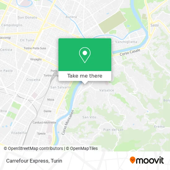 Carrefour Express map