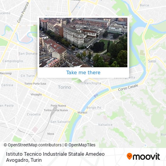 Istituto Tecnico Industriale Statale Amedeo Avogadro map