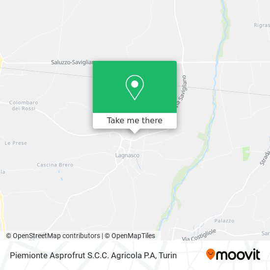 Piemionte Asprofrut S.C.C. Agricola P.A map