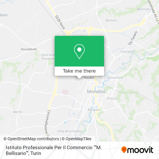 Istituto Professionale Per Il Commercio ""M. Bellisario"" map