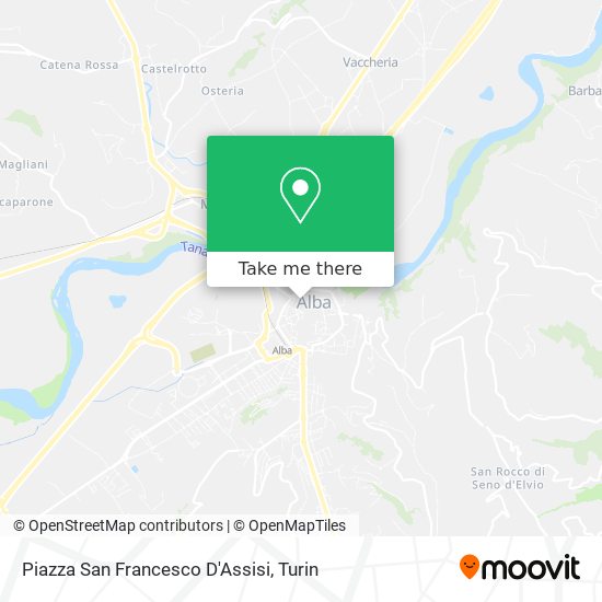 Piazza San Francesco D'Assisi map