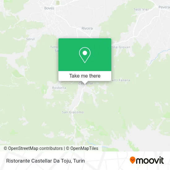 Castellar Restaurant by Toju map