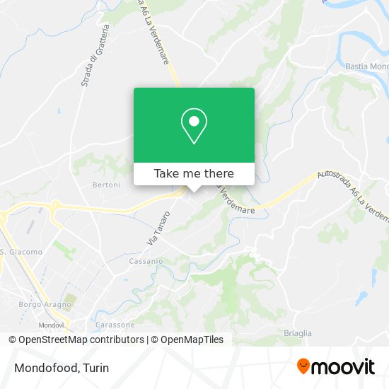 Mondofood map