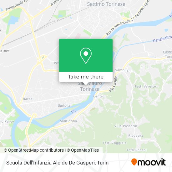 Scuola Dell'Infanzia Alcide De Gasperi map