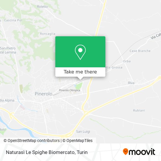 Naturasì Le Spighe Biomercato map