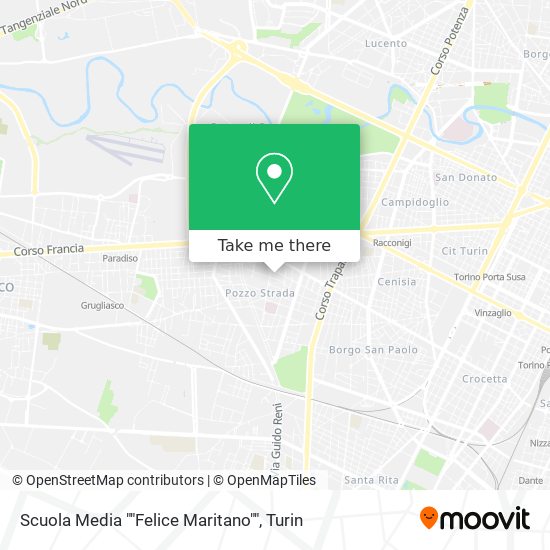Scuola Media ""Felice Maritano"" map