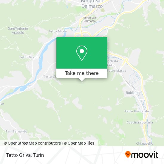 Tetto Griva map