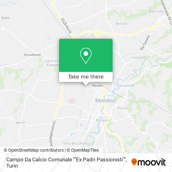 Campo Da Calcio Comunale ""Ex Padri Passionisti"" map
