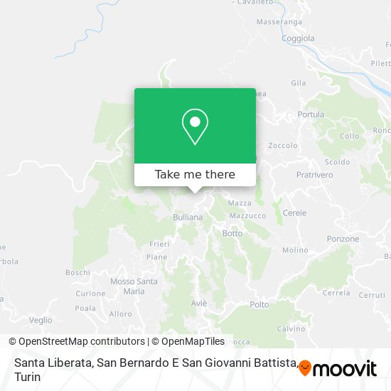Santa Liberata, San Bernardo E San Giovanni Battista map