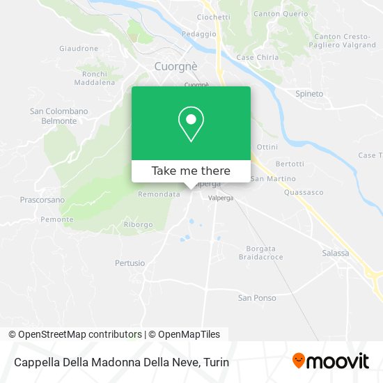 Cappella Della Madonna Della Neve map