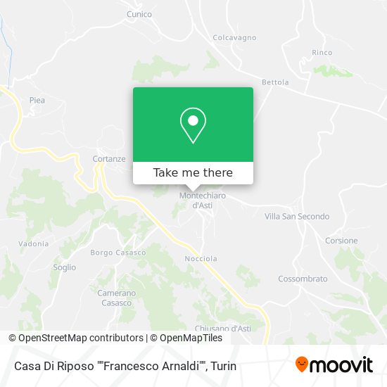 Casa Di Riposo ""Francesco Arnaldi"" map