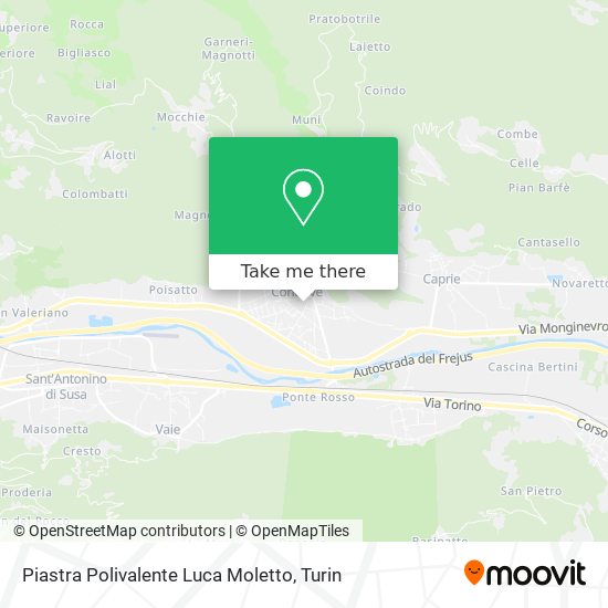 Piastra Polivalente Luca Moletto map