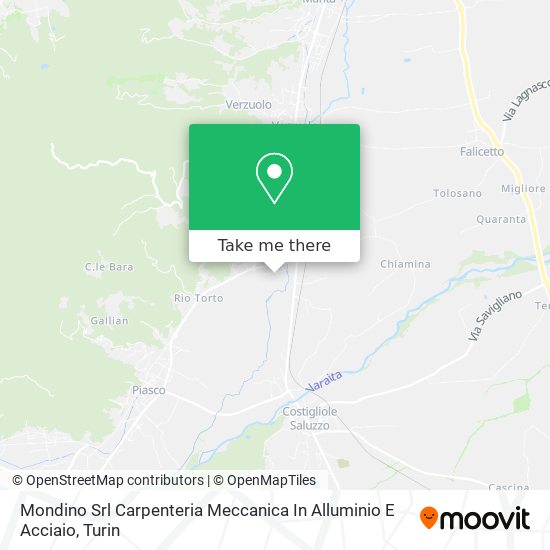 Mondino Srl Carpenteria Meccanica In Alluminio E Acciaio map