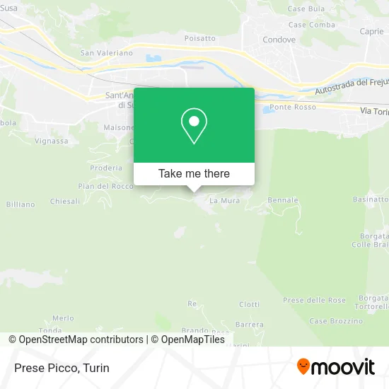 Prese Picco map
