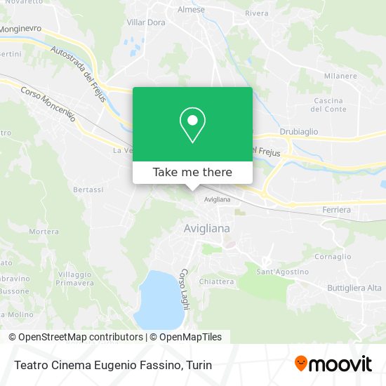 Teatro Cinema Eugenio Fassino map