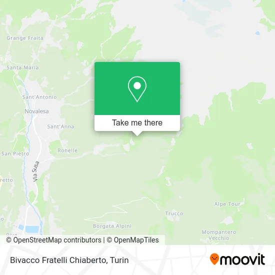 Fratelli Chiaberto Shelter map