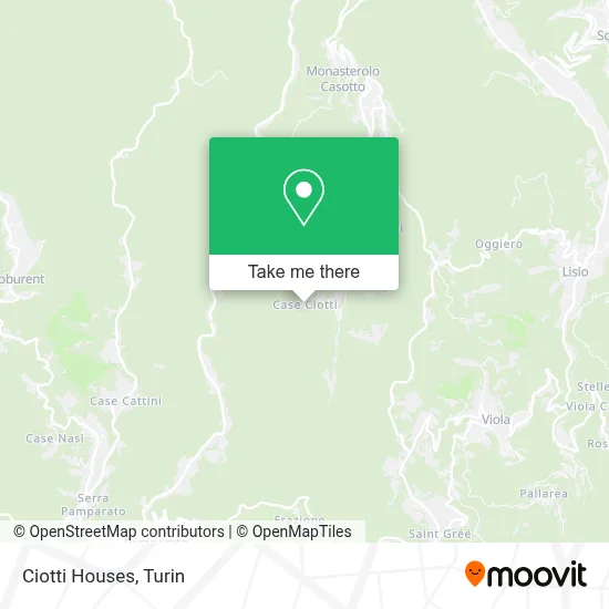 Ciotti Houses map