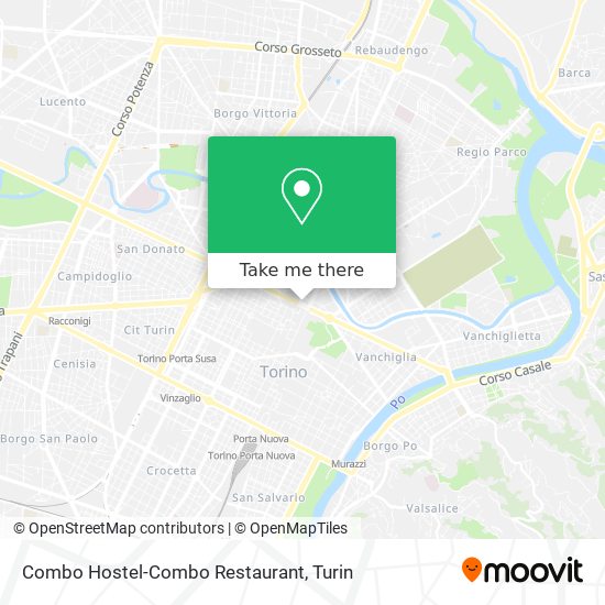 Combo Hostel-Combo Restaurant map