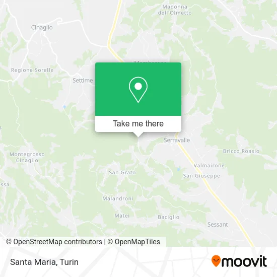 Santa Maria map