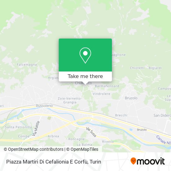 Piazza Martiri Di Cefalionia E Corfù map