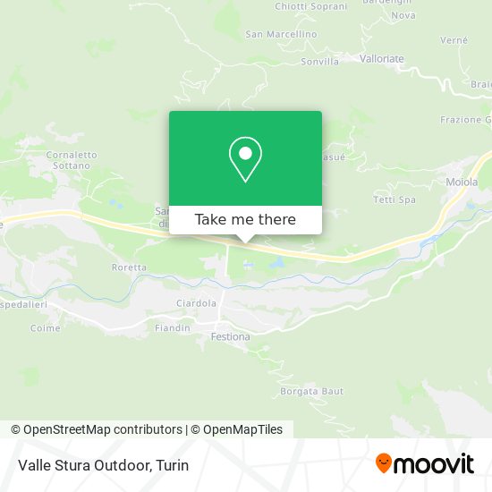 Valle Stura Outdoor map