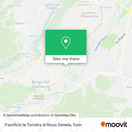 Pastificio la Torretta di Risso Daniela map