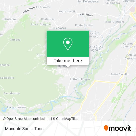 Mandrile Sonia map