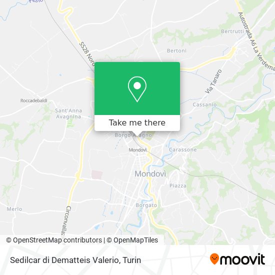 Sedilcar di Dematteis Valerio map