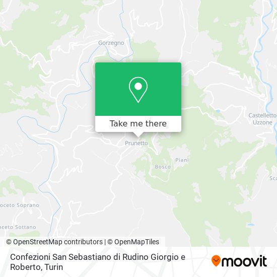 Confezioni San Sebastiano di Rudino Giorgio e Roberto map