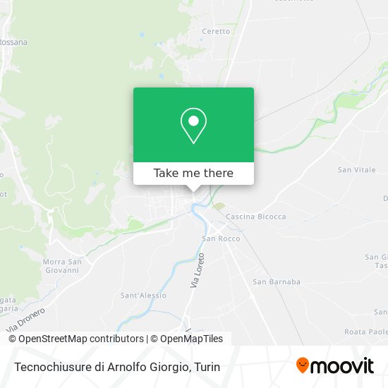 Tecnochiusure di Arnolfo Giorgio map