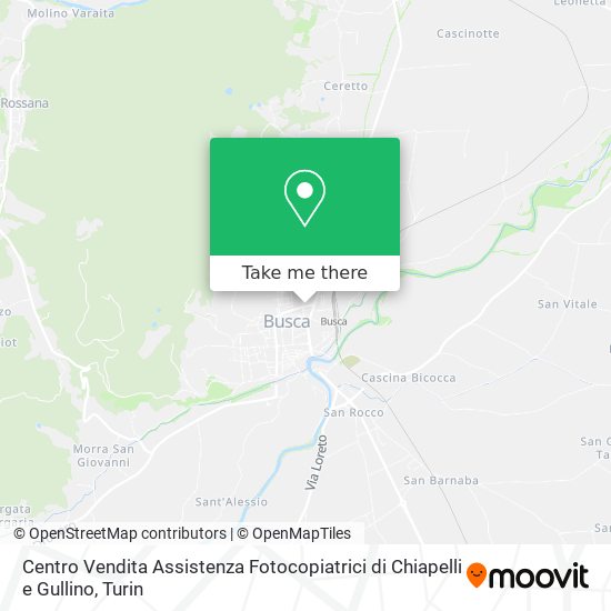 Centro Vendita Assistenza Fotocopiatrici di Chiapelli e Gullino map