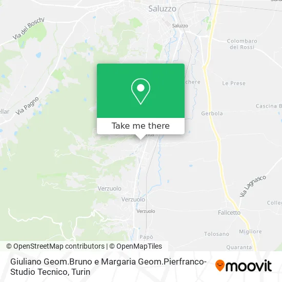 Giuliano Geom.Bruno e Margaria Geom.Pierfranco-Studio Tecnico map