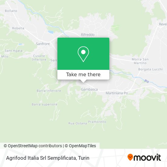 Agrifood Italia Srl Semplificata map