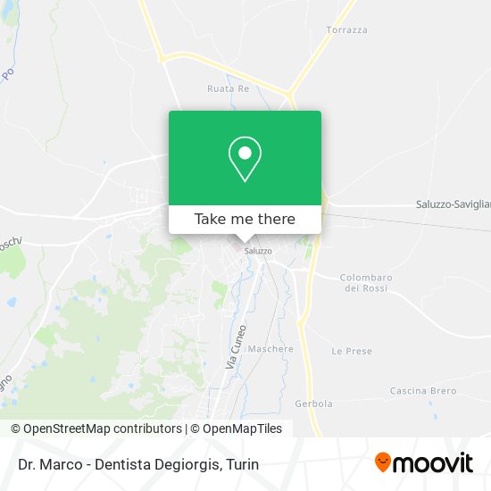 Dr. Marco - Dentista Degiorgis map