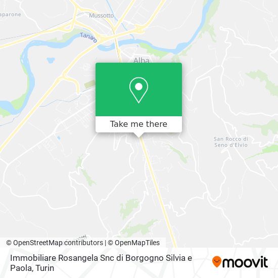 Immobiliare Rosangela Snc di Borgogno Silvia e Paola map
