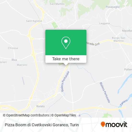 Pizza Boom di Cvetkovski Goranco map