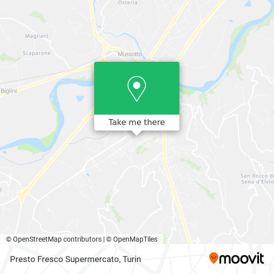 Presto Fresco Supermercato map