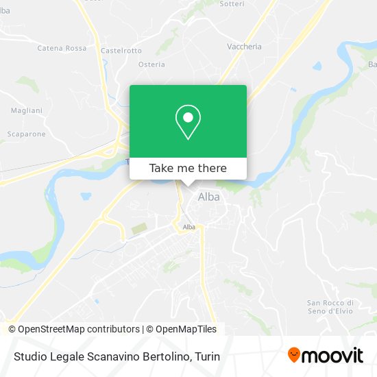 Studio Legale Scanavino Bertolino map