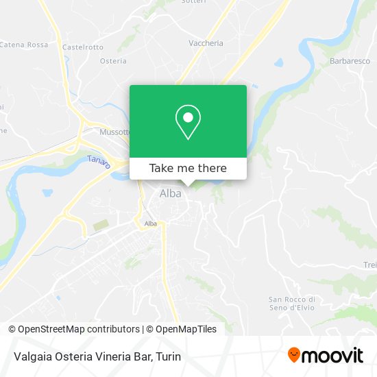 Valgaia Osteria Vineria Bar map
